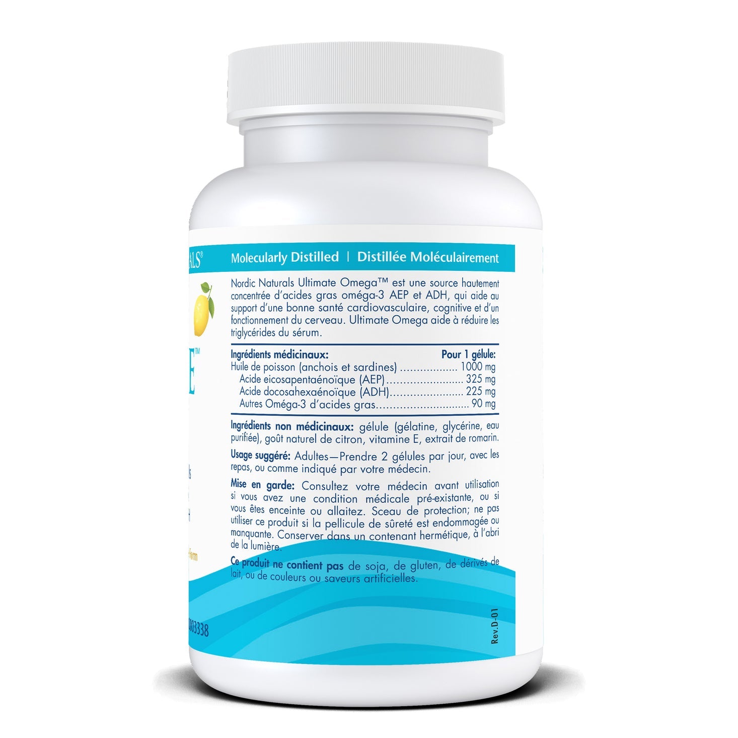 Nordic Naturals Ultimate Omega 60 softgels