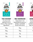 Bone Brewhouse - Instant Wild Mushroom Chicken Bone Broth - 5 packets