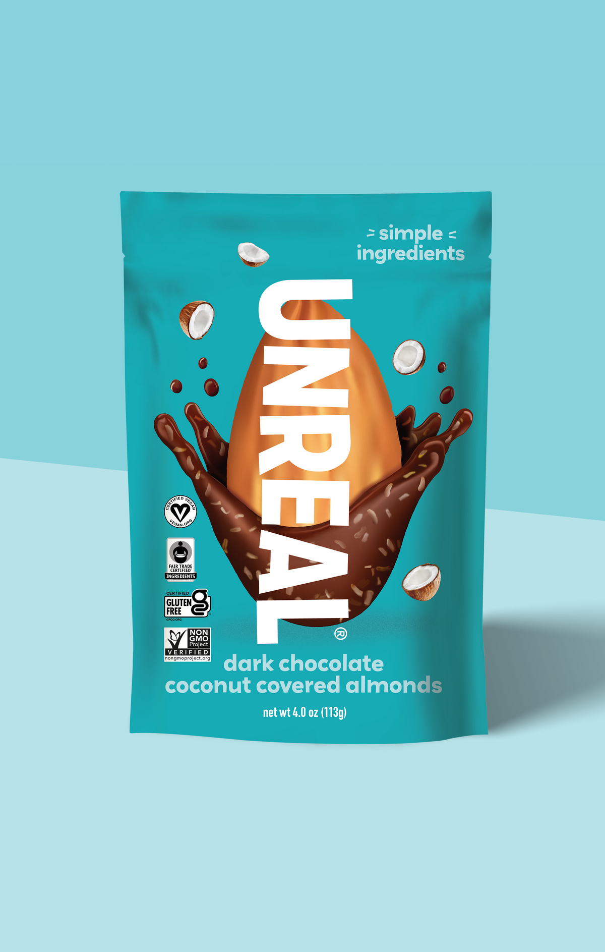 Unreal - Dark Chocolate Coconut Almonds 113g