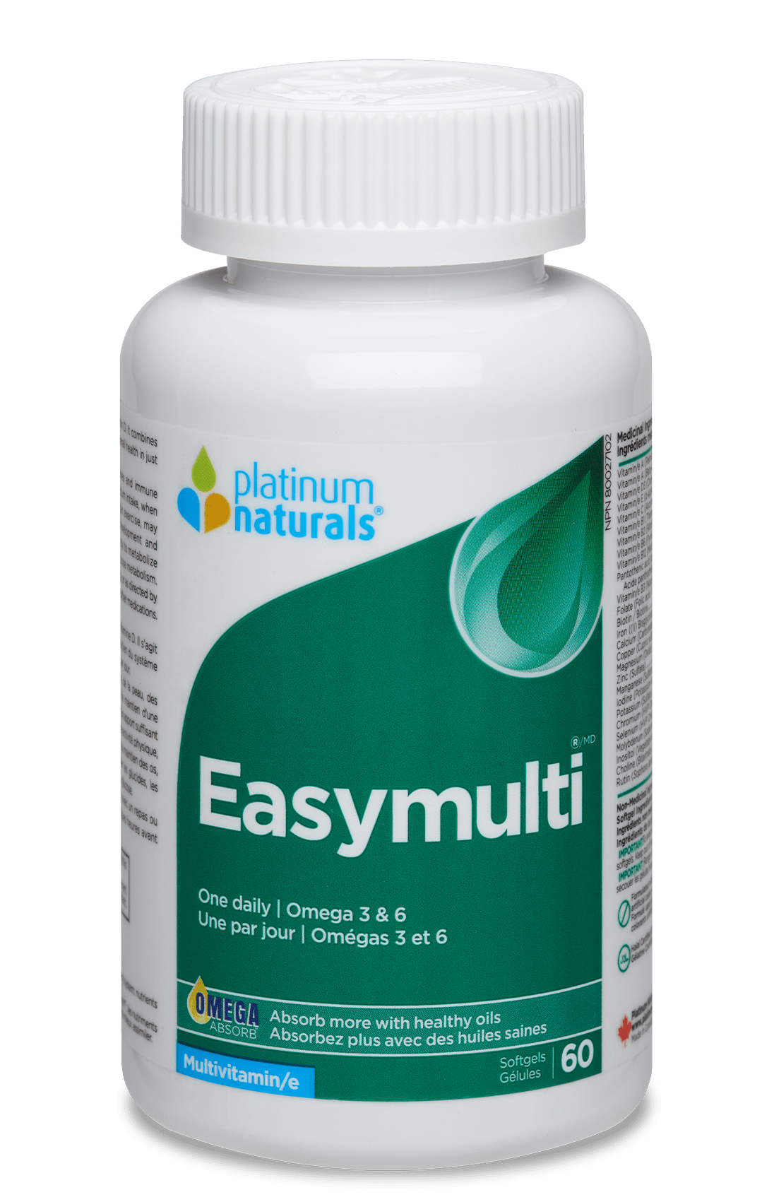Platinum Naturals Easymulti  60 cap