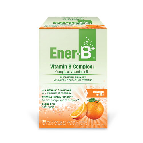Ener-B Vitamin B Complex Drink Mix Orange- 30 Packets