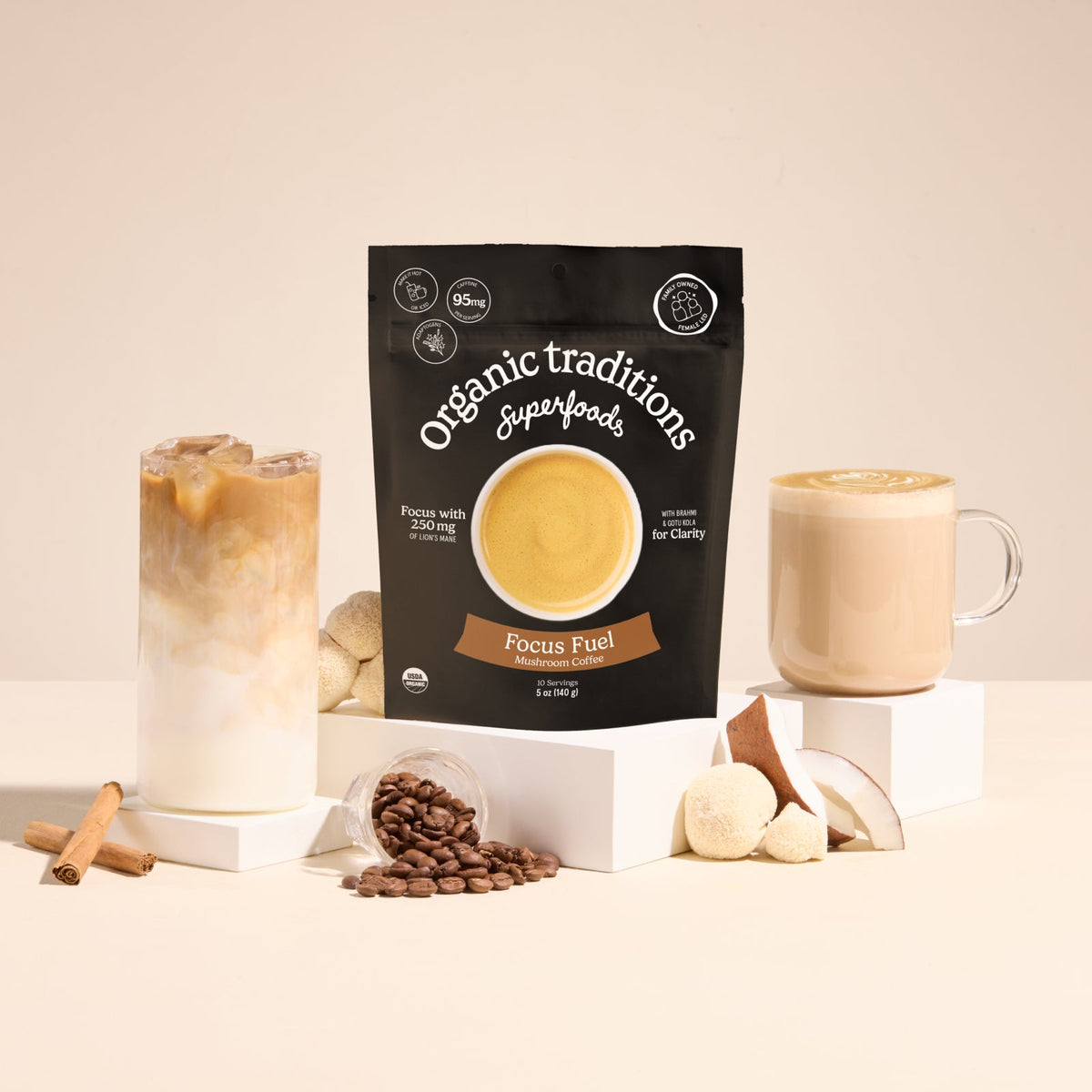 Organic Traditions Focus Fuel 140g