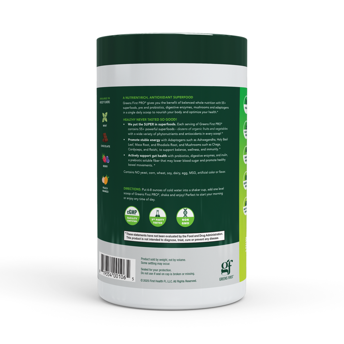 Greens First Pro Original Flavor 296g