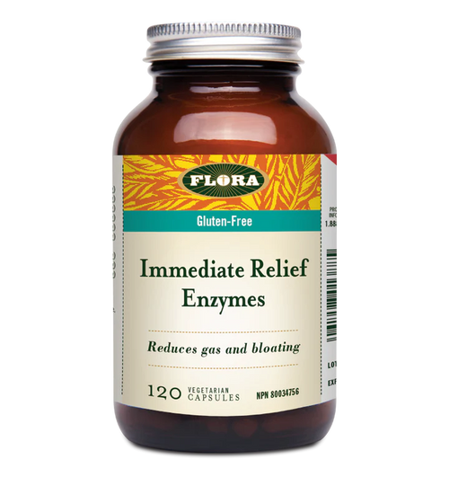 Flora Immediate Relief Enzymes 120caps