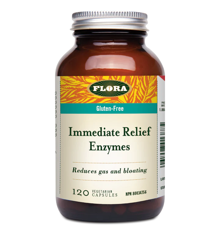 Flora Immediate Relief Enzymes 120caps