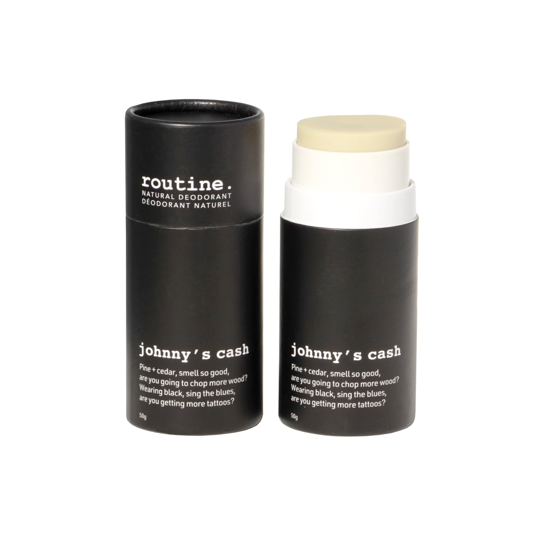Routine Johnny's Cash Deodorant Stick 50g