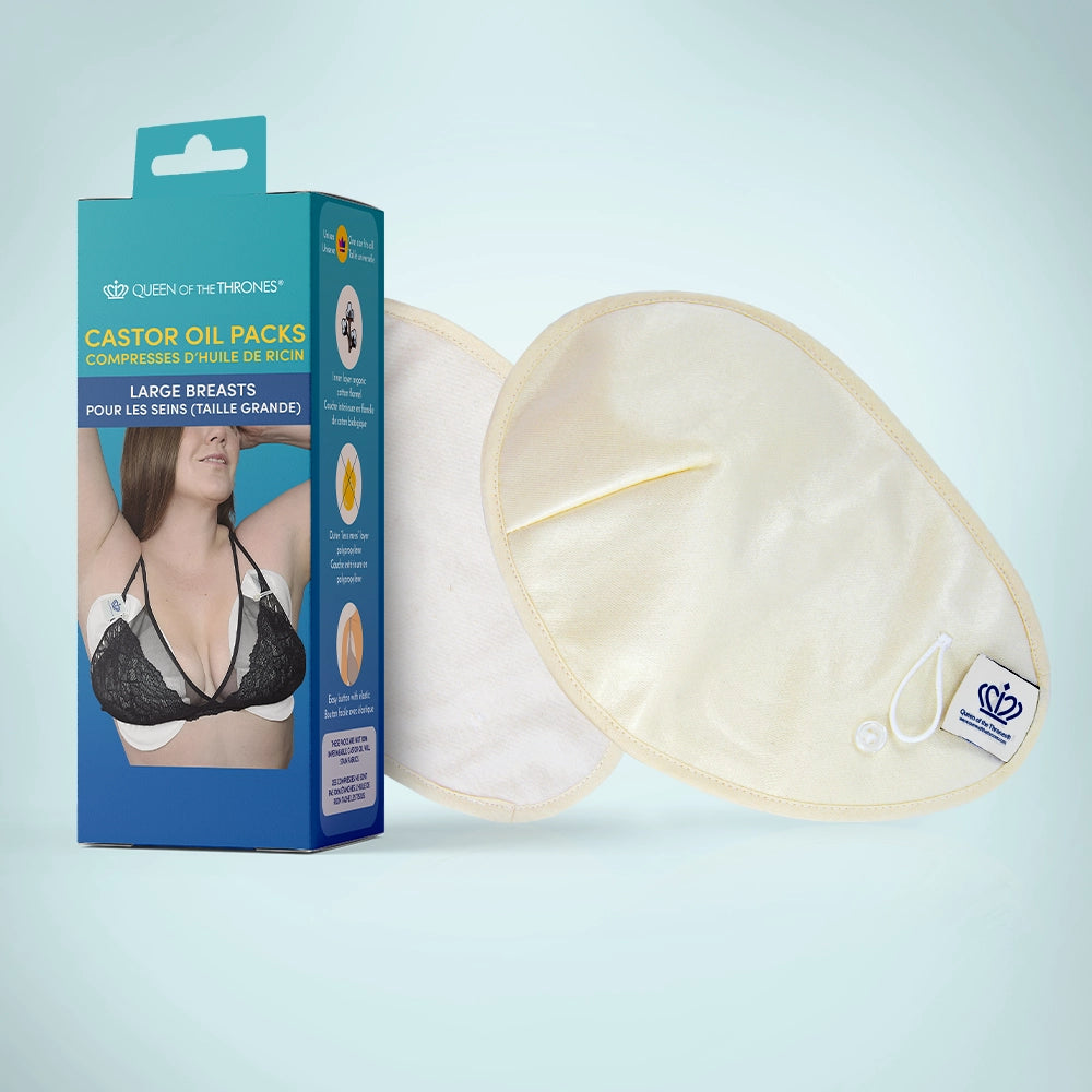 Queen of Thrones Castor Oil Pack Breasts - Large