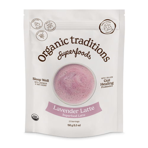 Organic Traditions Superfoods Lavender Latte 150g