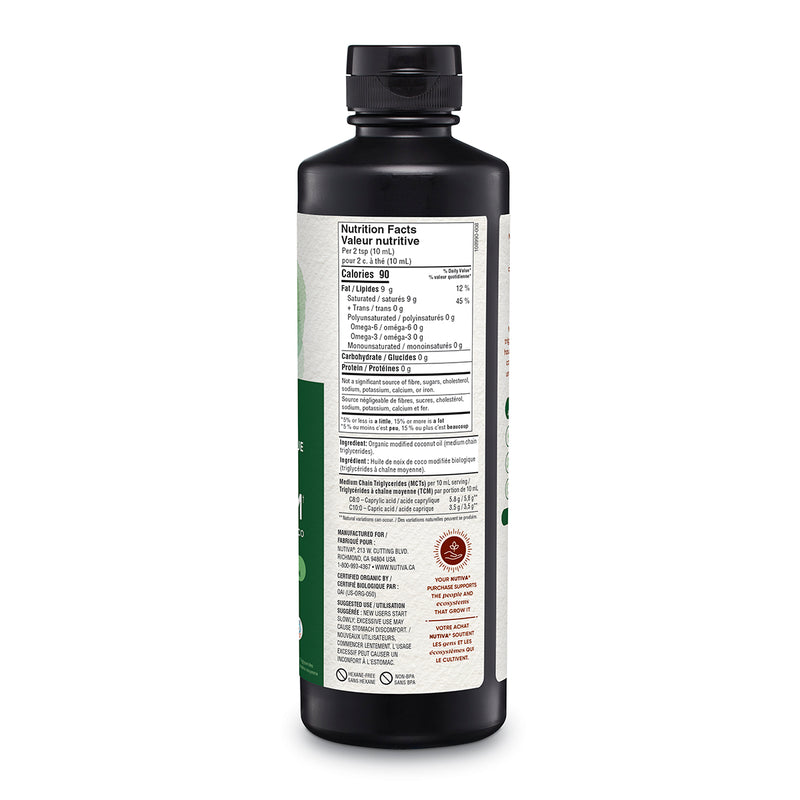 Nutiva Organic MCT Oil 473ml
