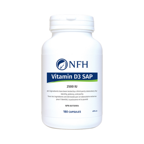 NFH Vitamin D3 SAP 2500IU 180caps