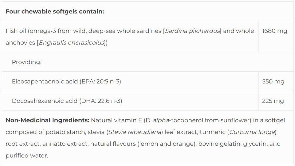 NFH Childrens Trident SAP 120 chewable softgel