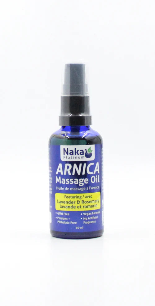 Naka Arnica Massage Oil with Lavender and Rosemary 50ml