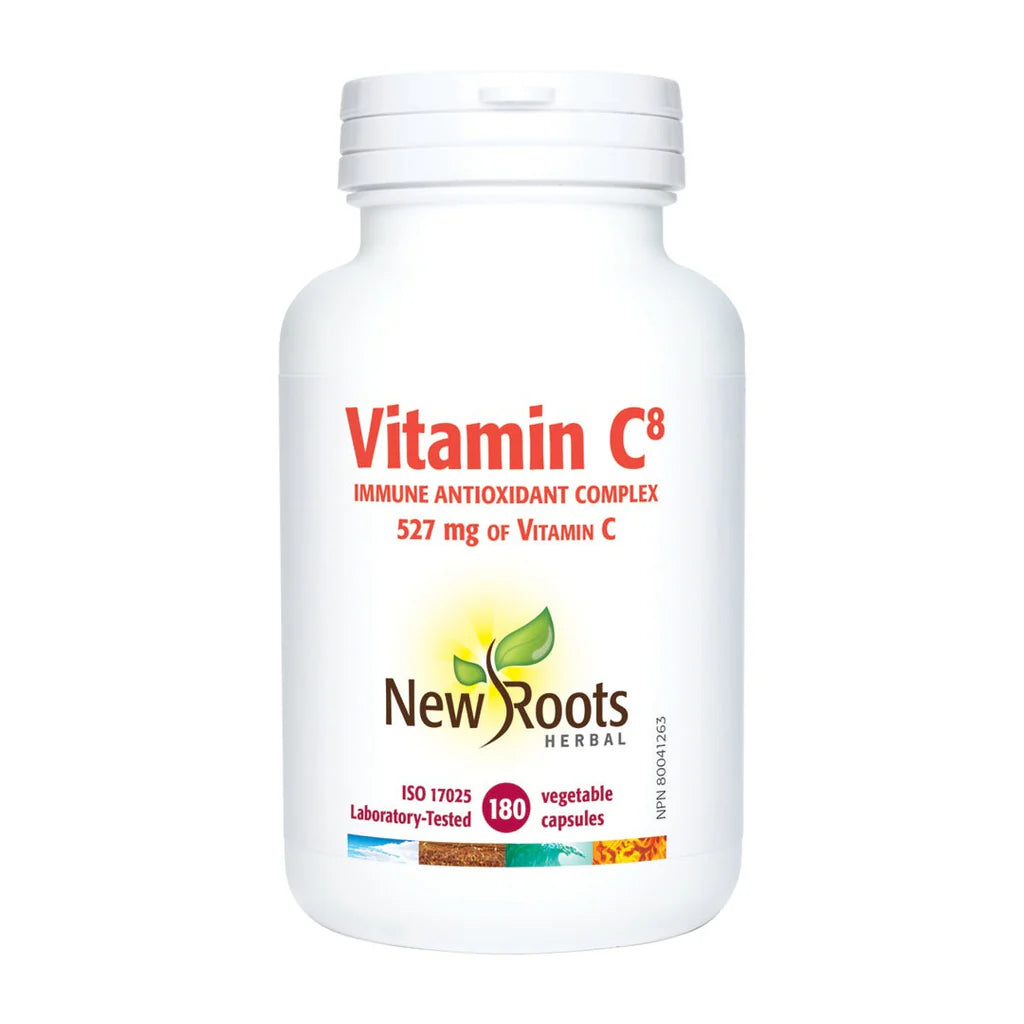 New Roots - Vitamin C8 Antioxidant Complex - 180caps
