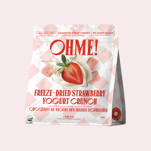 OHME! Freeze-Dried Strawberry Yogurt Crunch 44g