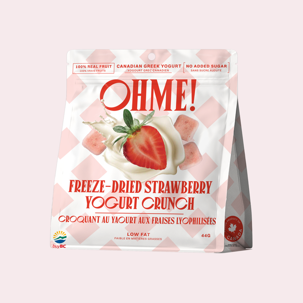 OHME! Freeze-Dried Strawberry Yogurt Crunch 44g