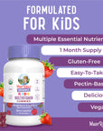 Mary Ruth's Organic Kids Multivitamins 60 Mixed Berry and Cherry Gummies