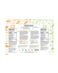 Organic Traditions Wake Up & Wind Down Matcha/Turmeric Latte Kit Whisk Included 2x75g