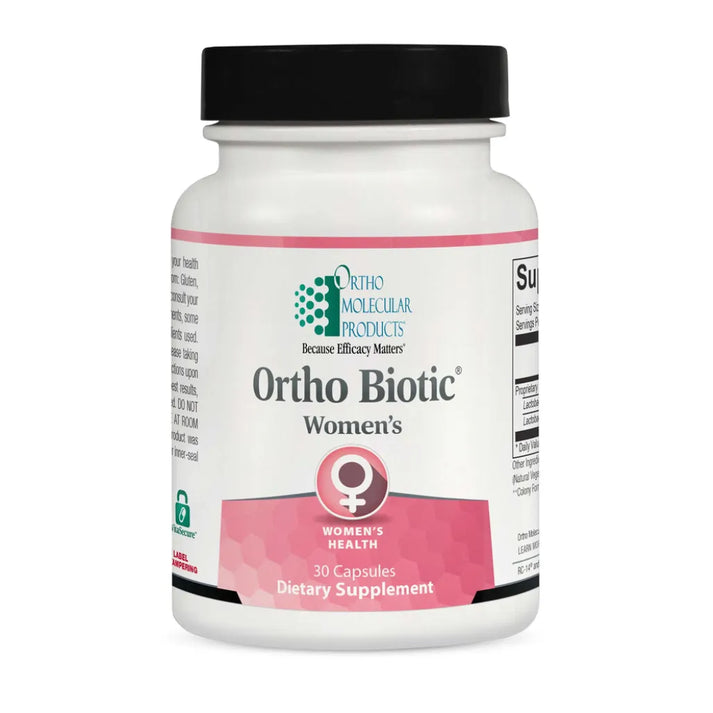 Ortho Molecular Products Orthobiotic Womens 30 capsule