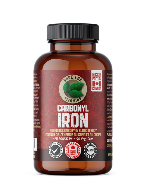 Pure Lab Vitamins Carbonyl Iron 90vcap