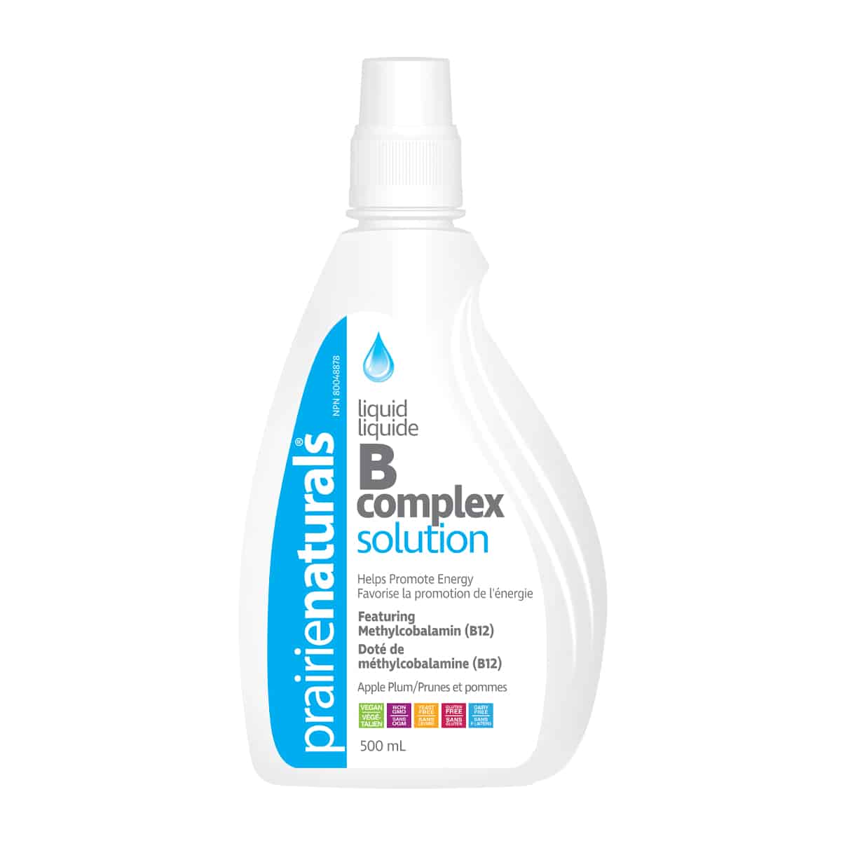 Prairie Naturals Liquid B complex Solution 500ml