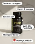 Prairie Naturals Shilajit 250mg 60 caps
