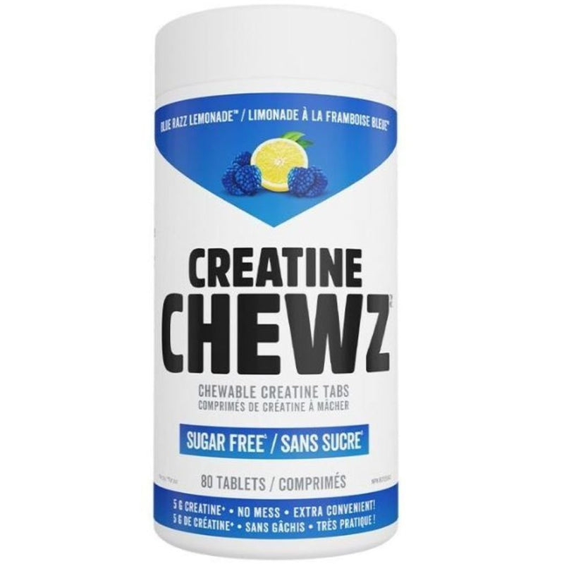 Creatine Chewz Blue Razz Lemonade 80 tablets