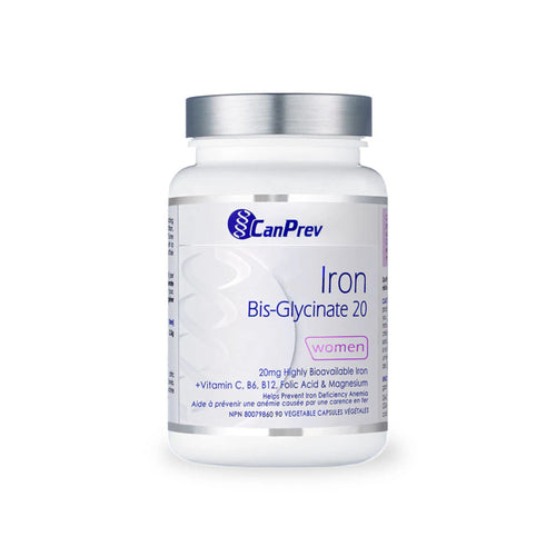 Can Prev Iron Bis Glycinate Women 90 caps
