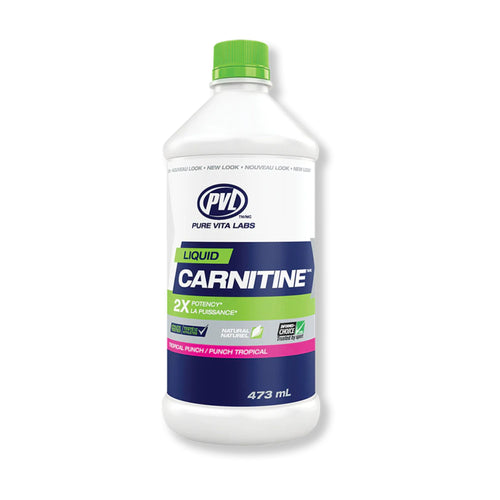 Liquid L-Carnitine 2x Potency - Tropical Punch 473ml
