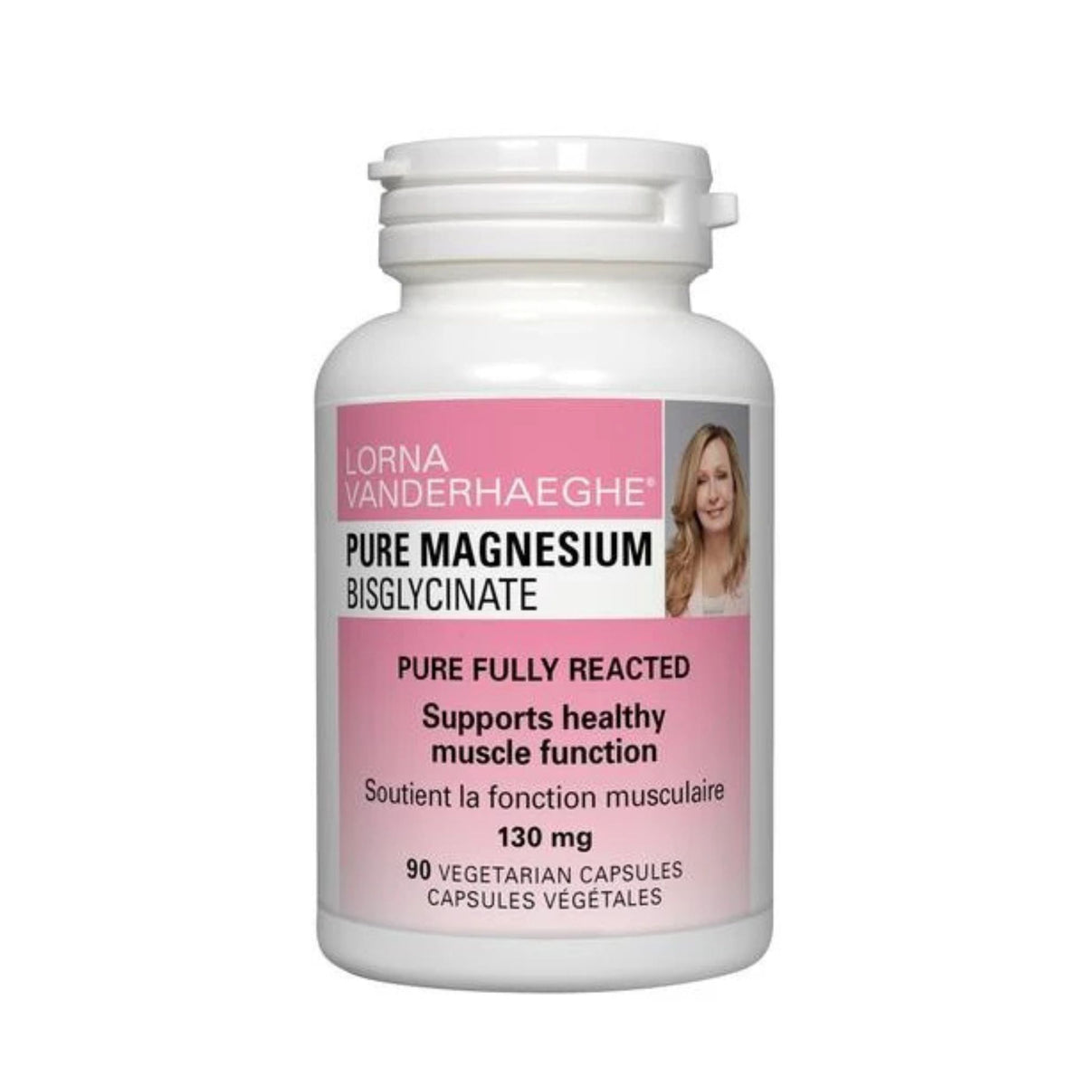 Lorna Pure Magnesium Bisglycinate 130mg 90 caps
