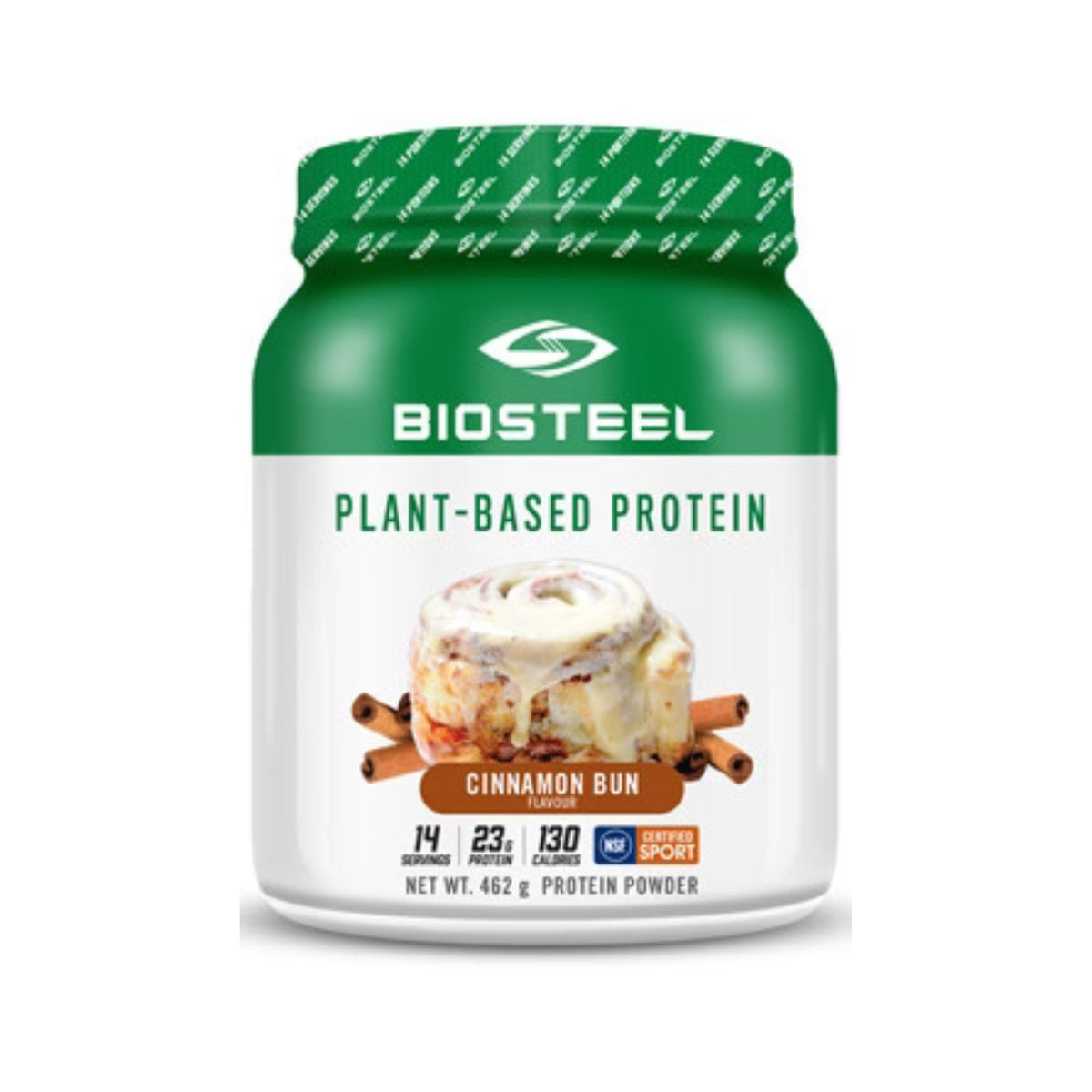 Biosteel Plant Based Protein Cinnamon Bun 462g