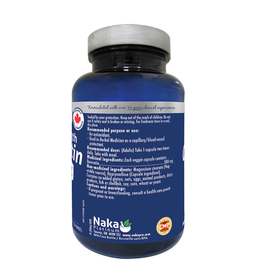 Naka Extra Strength Quercetin 500mg 120 caps