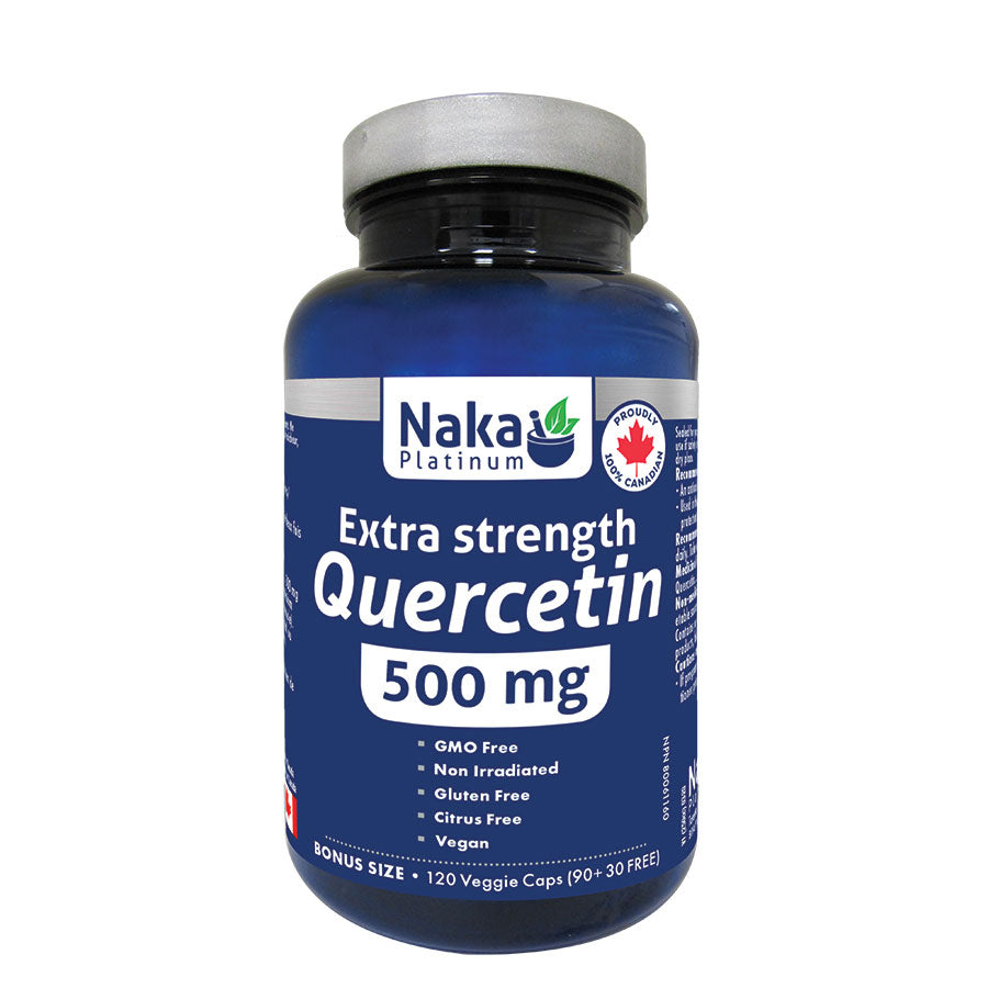 Naka Extra Strength Quercetin 500mg 120 caps