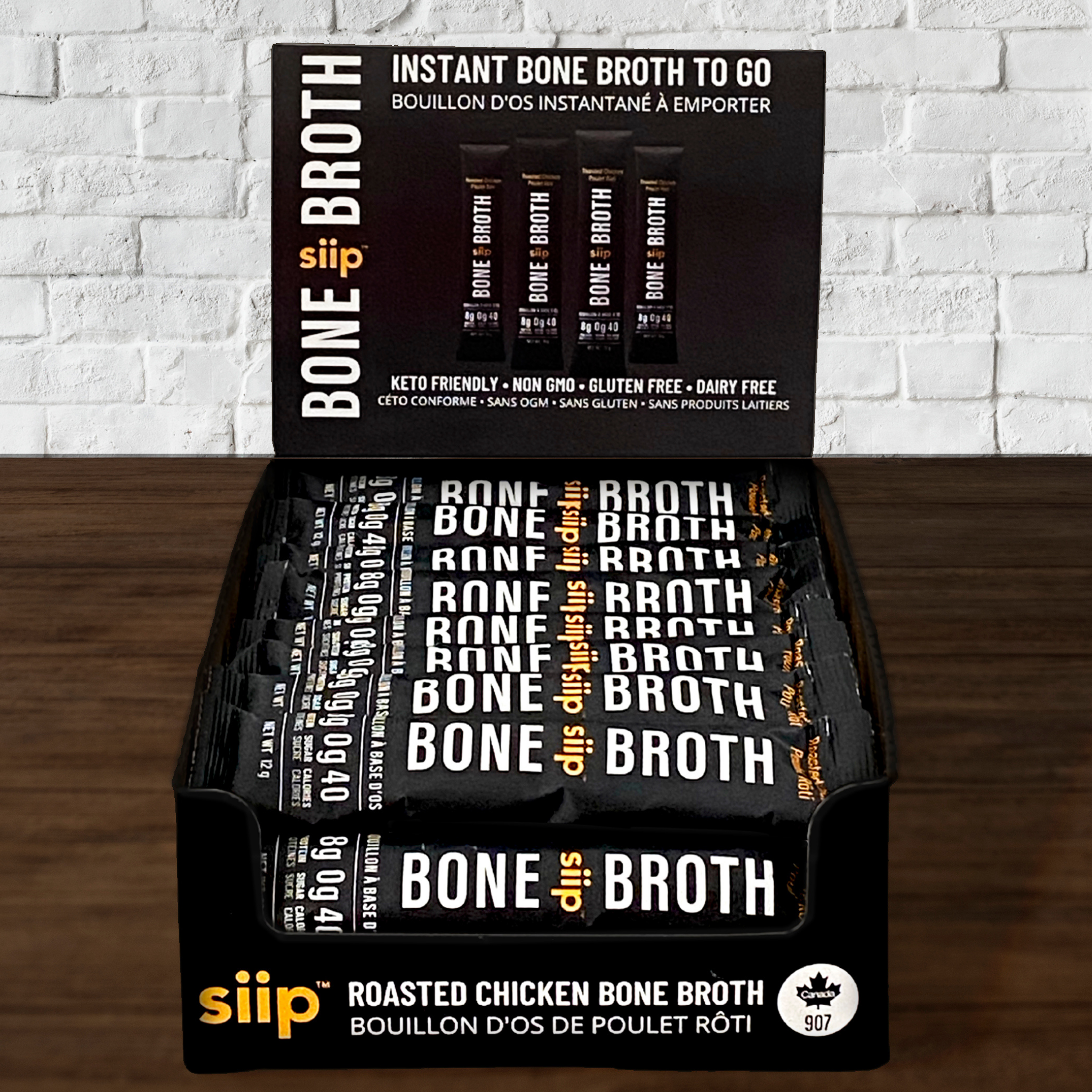Siip Bone Broth Chicken Box of 25