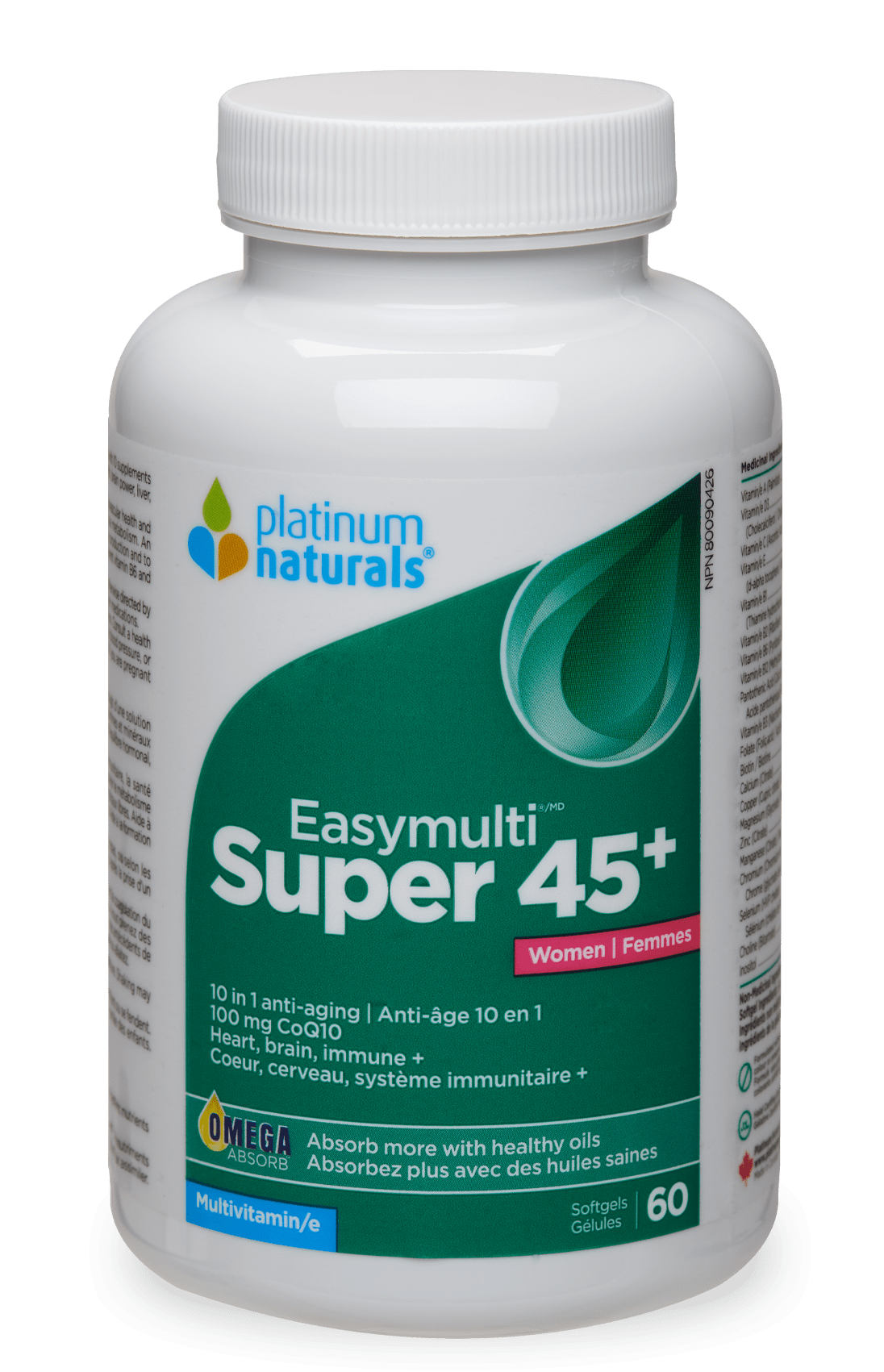 Platinum Naturals Easymulti Super 45+ Women