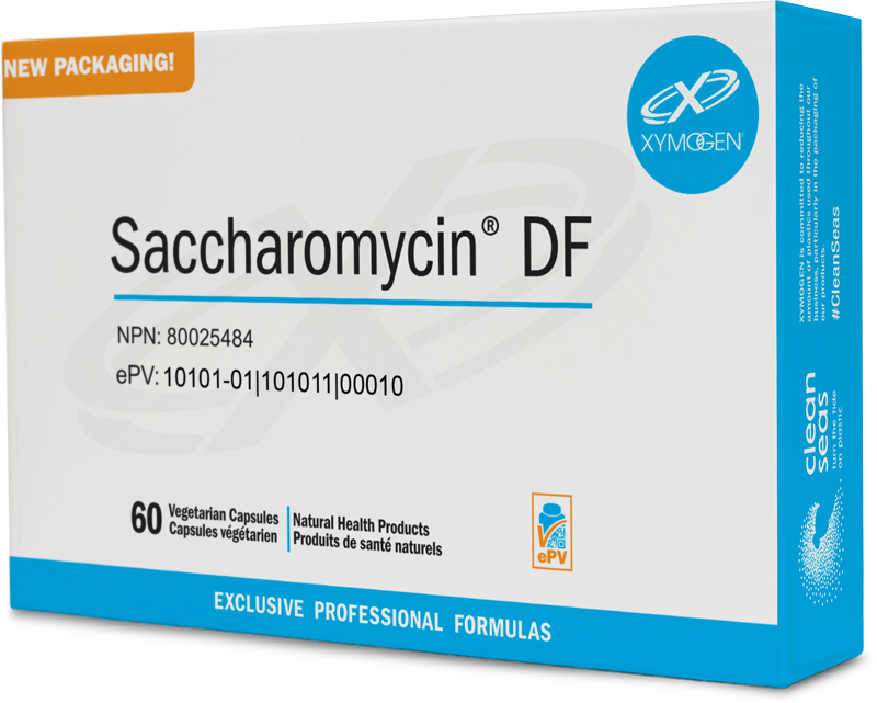 Xymogen Saccharomycin DF 60 caps