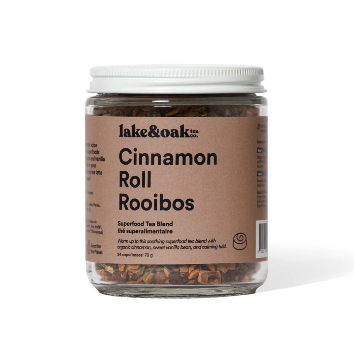 Lake and Oak Cinnamon Roll Rooibos 70g