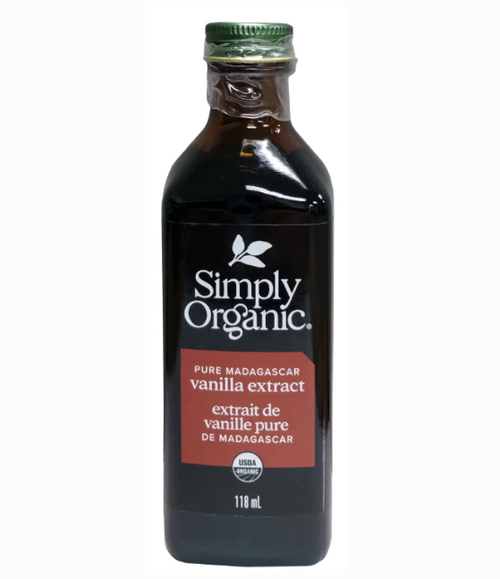 Simply Organic Pure Madagascar Vanilla Extract – 8 FL OZ (236 ML), Organic, APR 2027