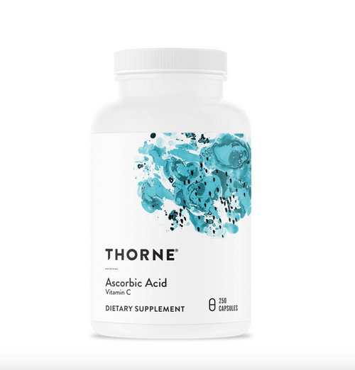 Thorne Ascorbic Acid Vitamin C 1g 250 caps