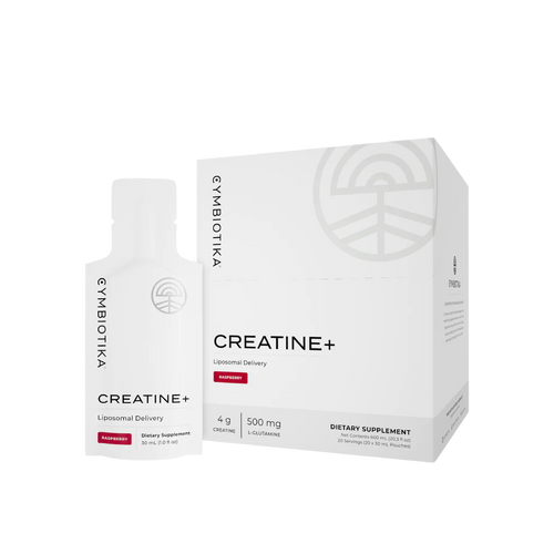 Cymbiotika Creatine+ w/ L-Glutamine Raspberry