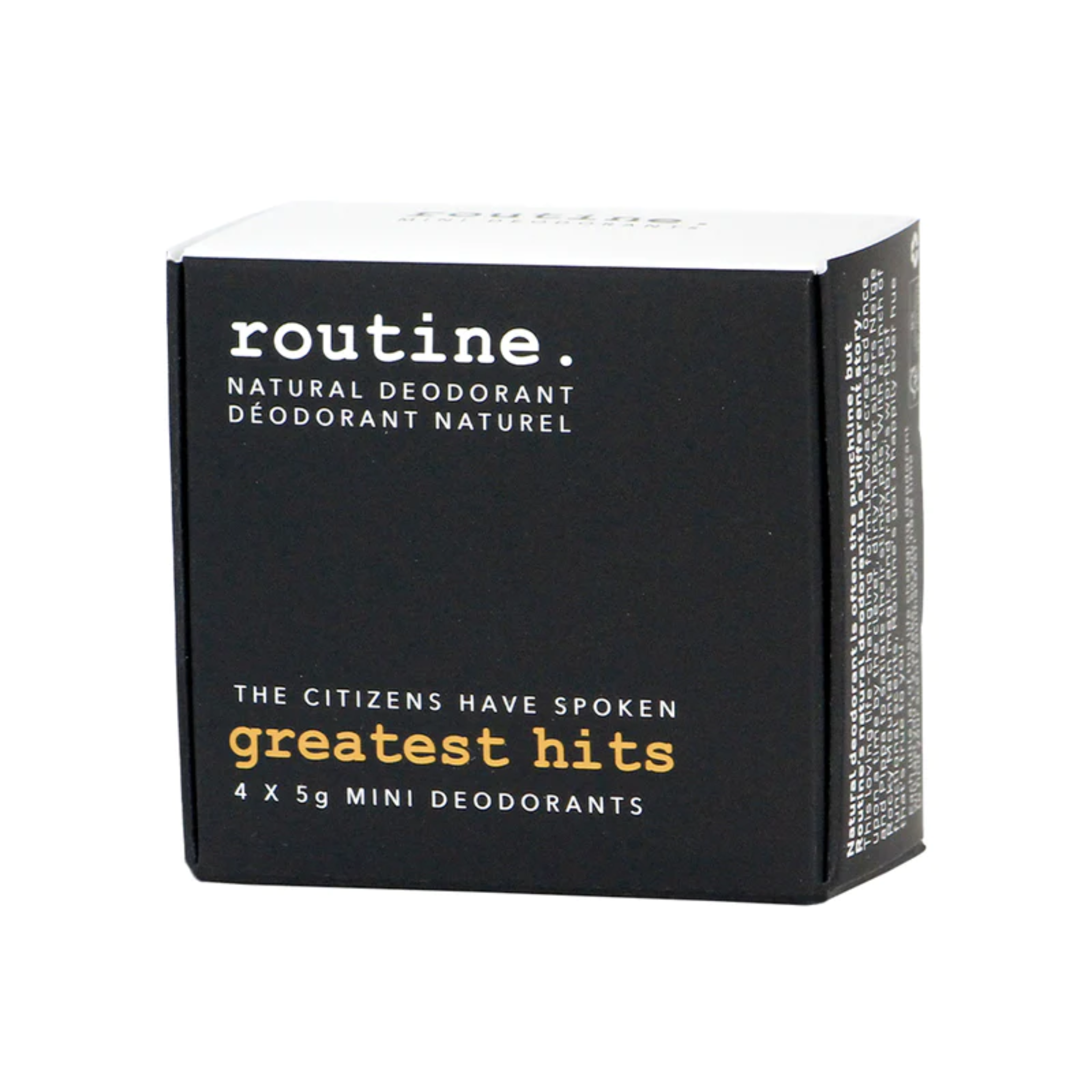 Routine Greatest Hits 4 Mini Deodorant Kit