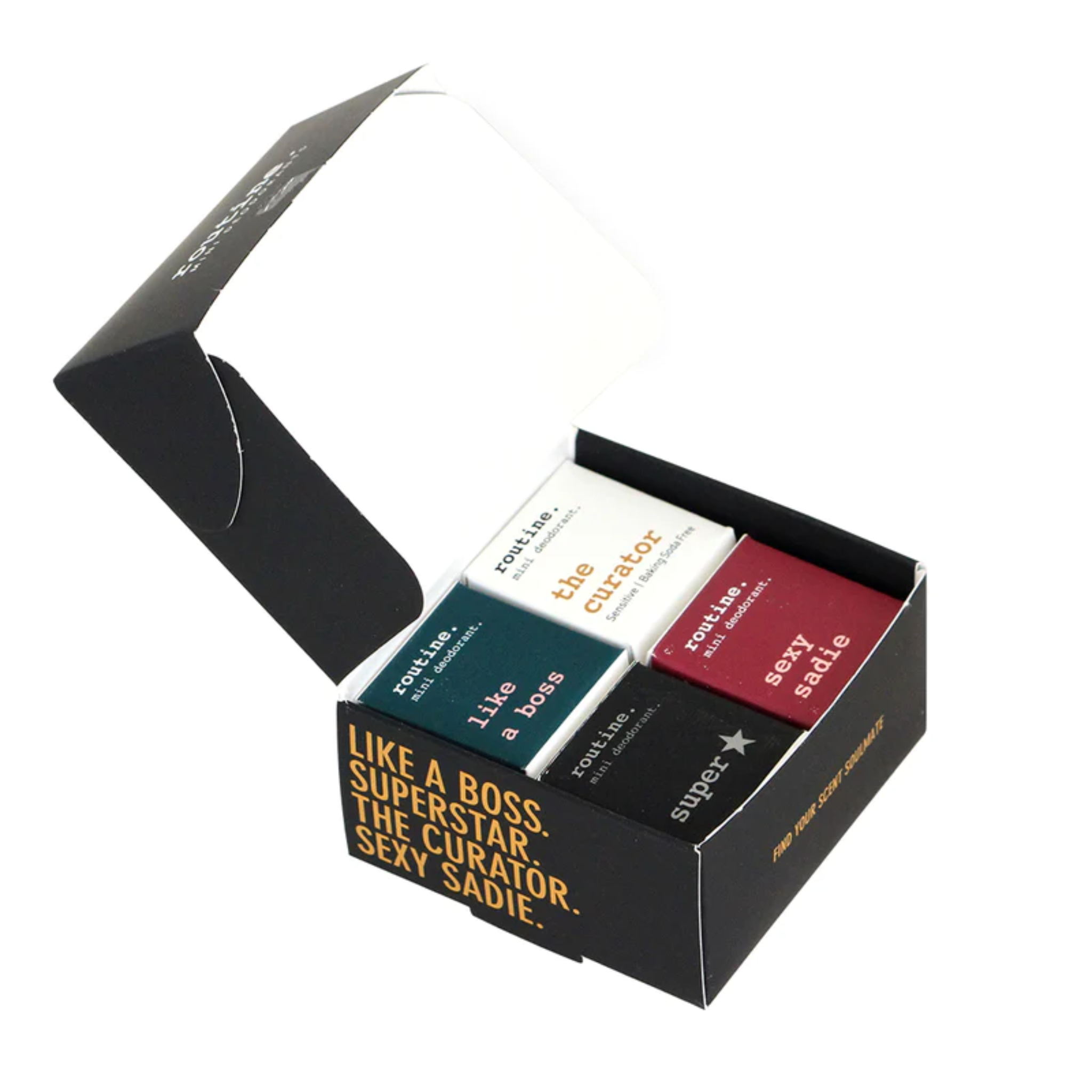 Routine Greatest Hits 4 Mini Deodorant Kit