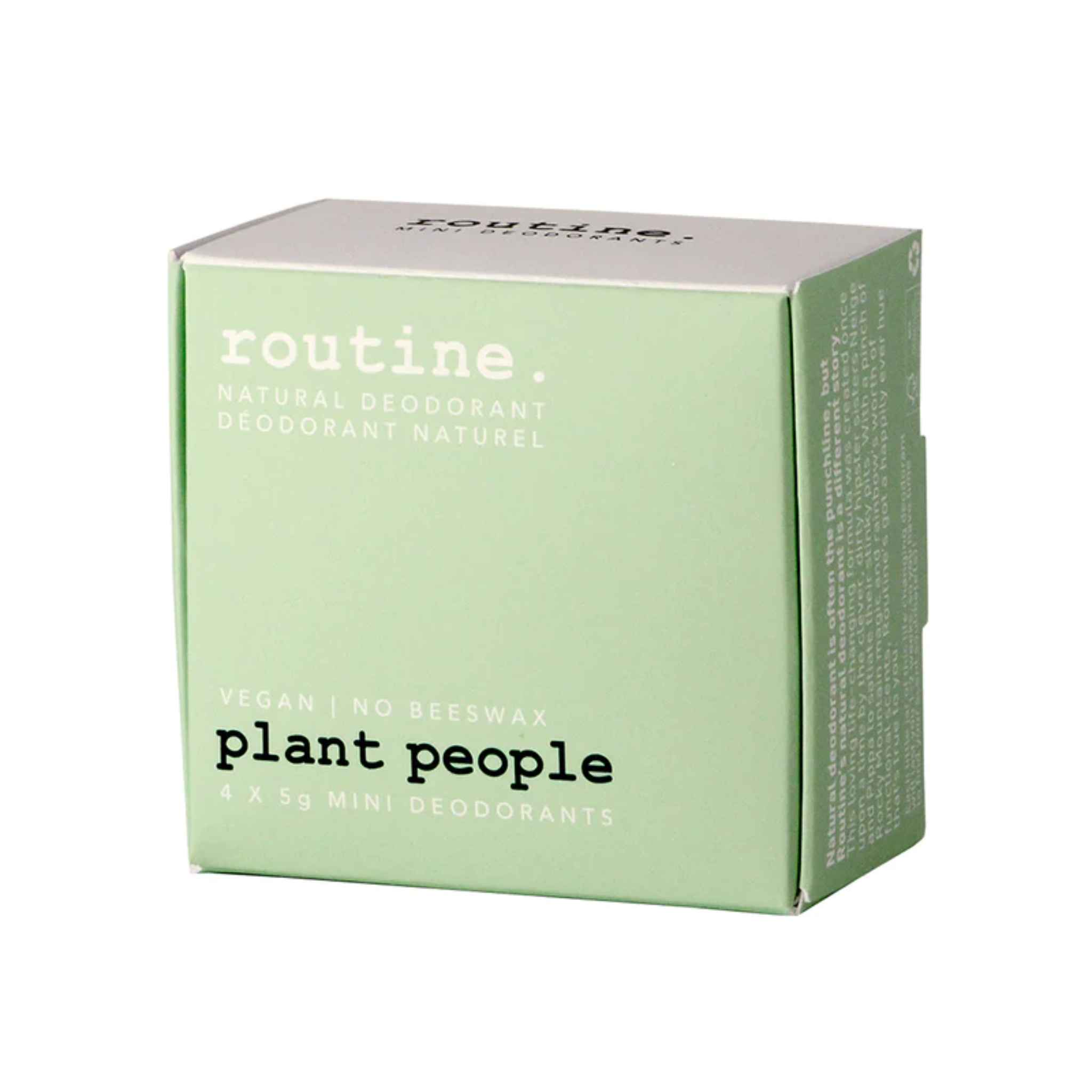 Routine Plant People 4 Mini Deodorant Kit