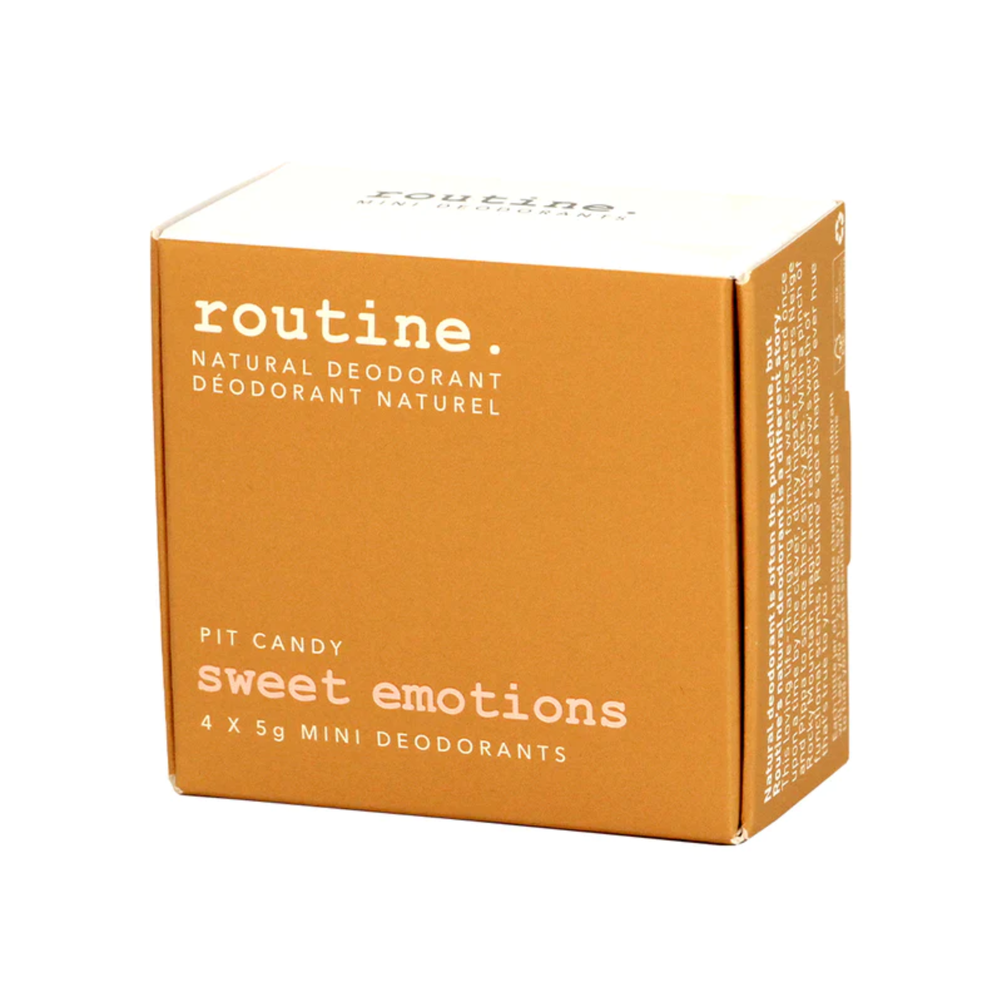 Routine Sweet Emotions 4 Mini Deodorant Kit