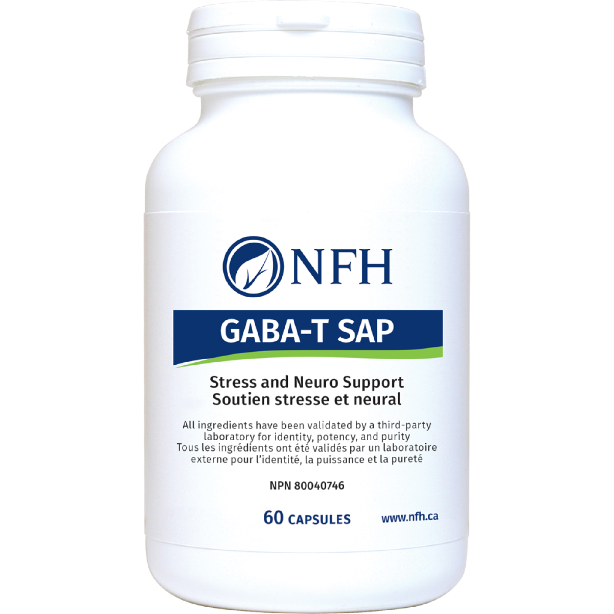 NFH GABA-T SAP 60caps