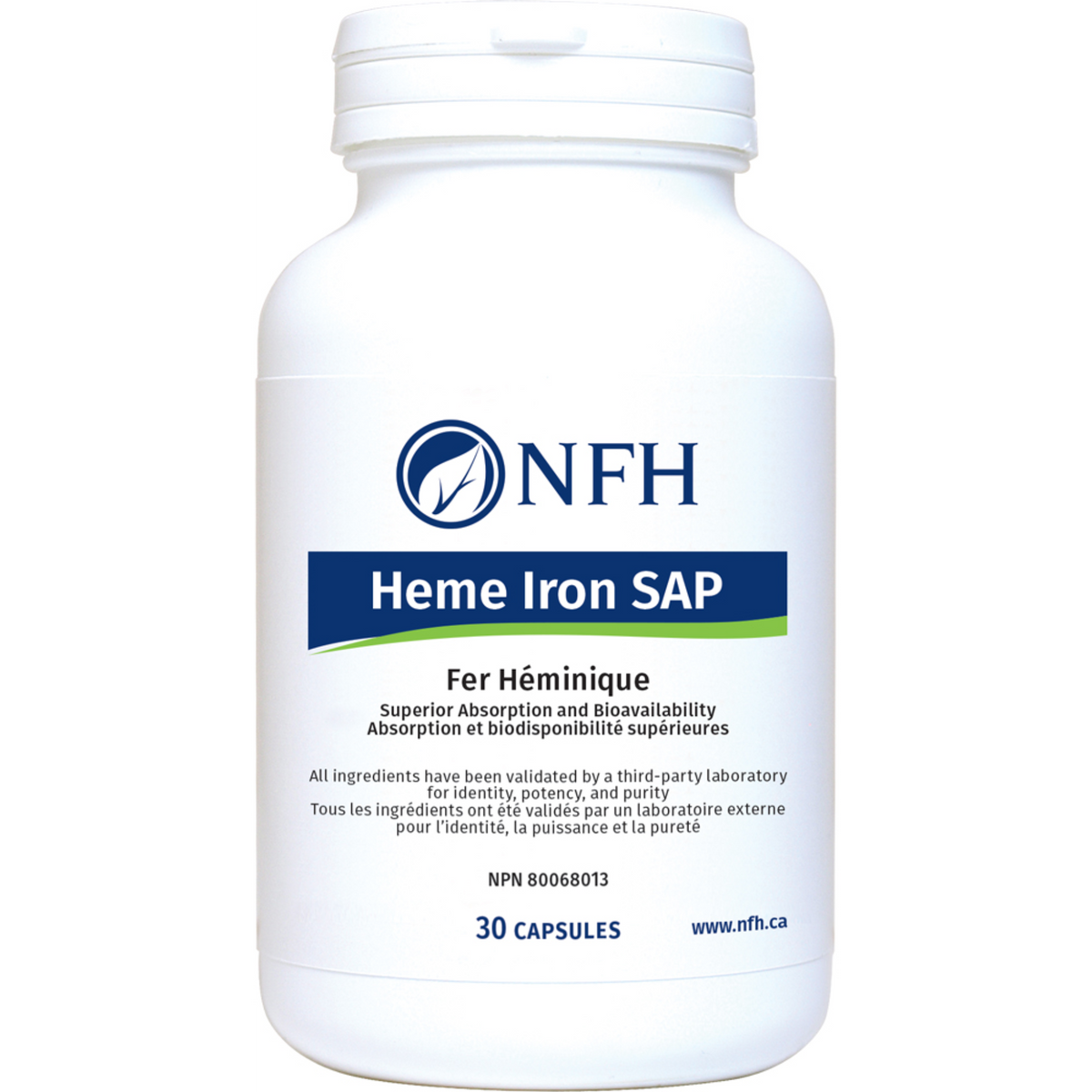 NFH Heme Iron SAP 30 caps