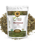 Organic Way Organic Wormwood Herb- Cut & Sifted 1/4lb
