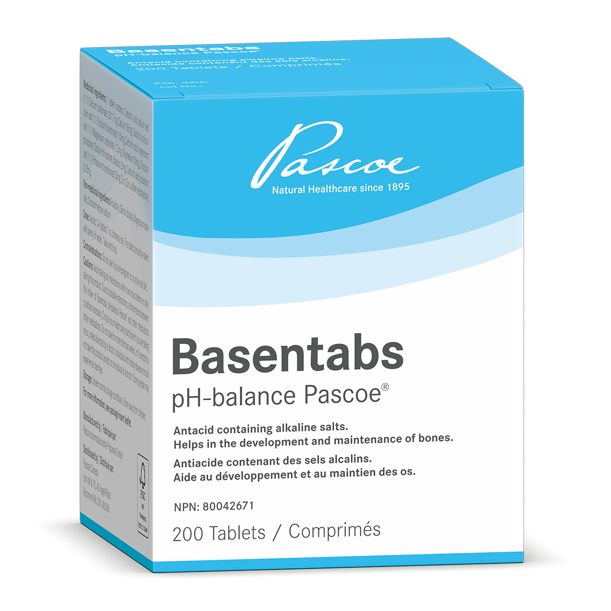 Pascoe Basentabs pH-balance 200 tabs