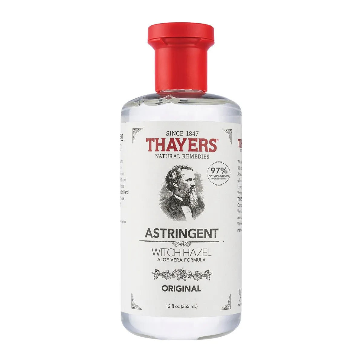 Thayers Witch Hazel Astringent Aloe Vera Formula Original 355 ml