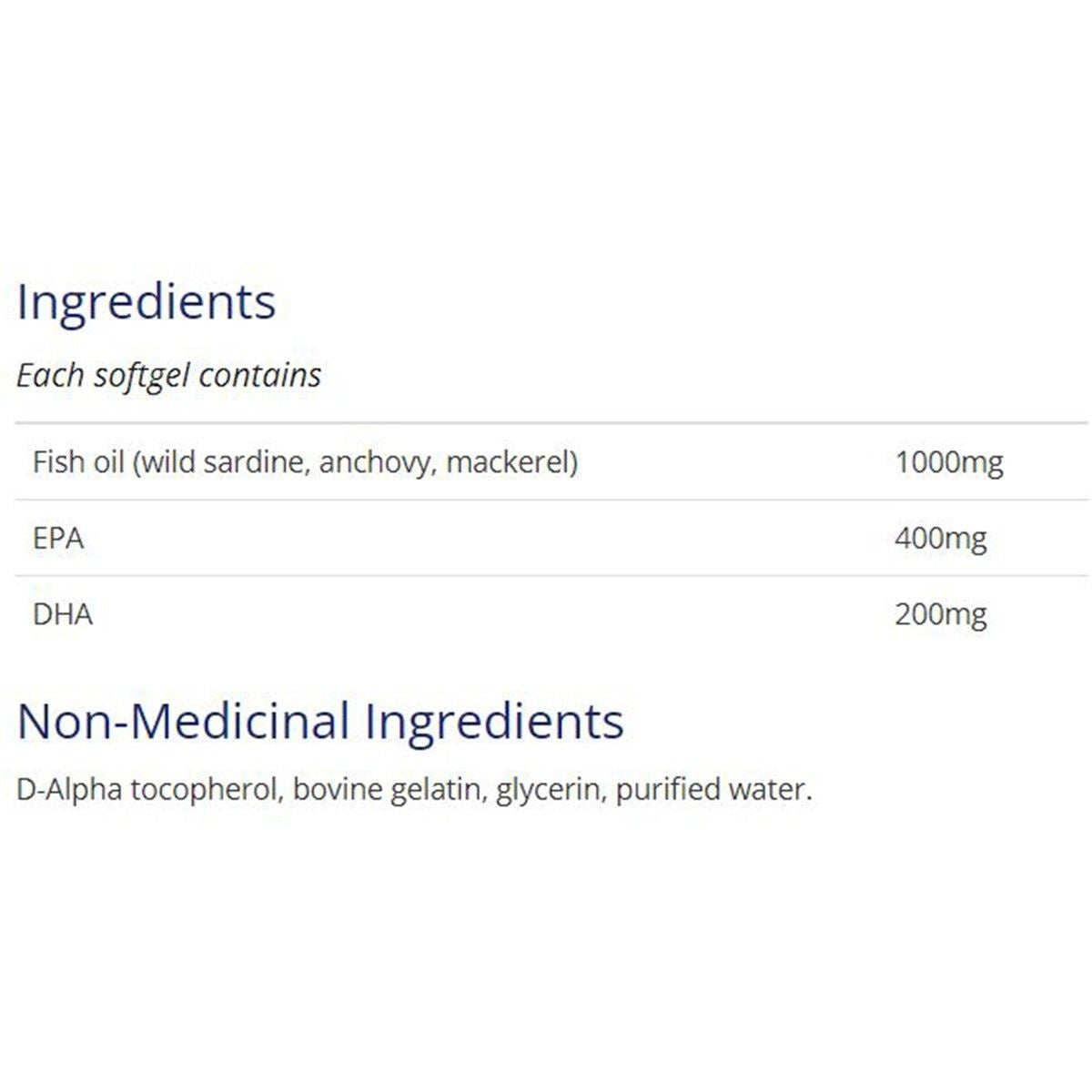Can Prev Omega Pro 600 mg EPA + DHA 90 caps