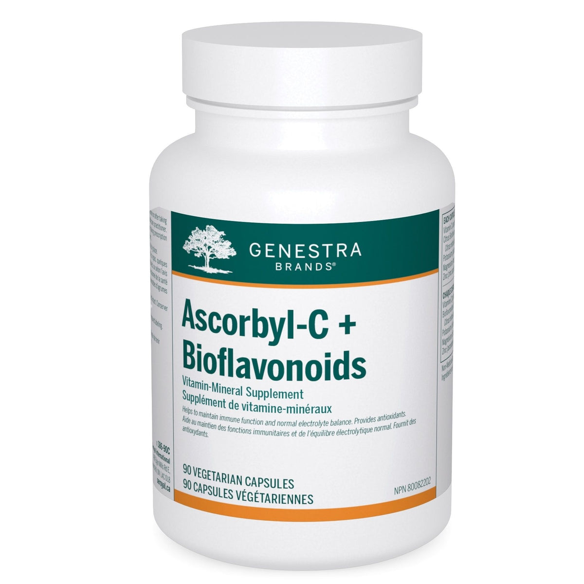 Genestra Ascorbyl - C + Bioflavanoids 90 caps